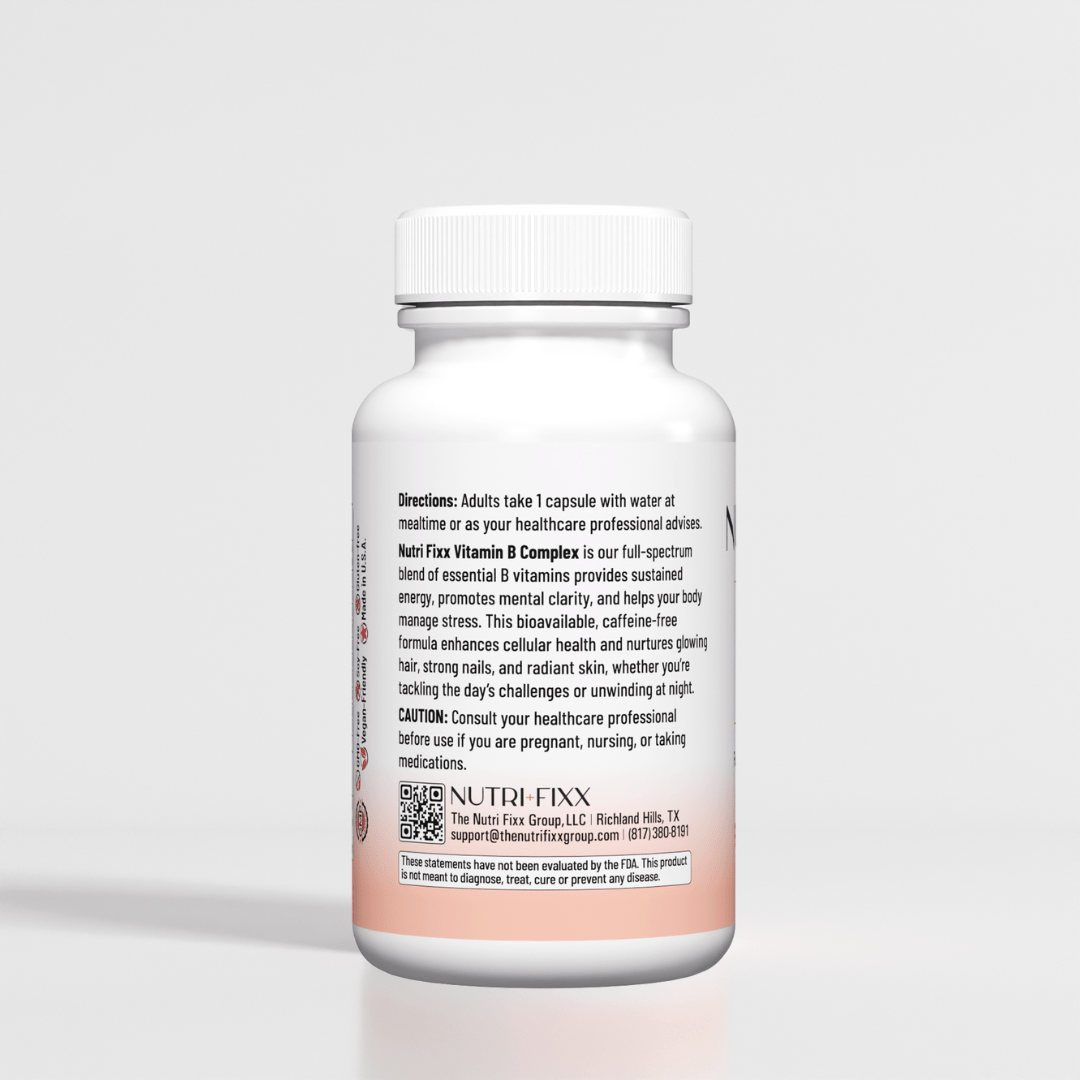 Nutri Fixx Vitamin B Complex - The Nutri Fixx Group