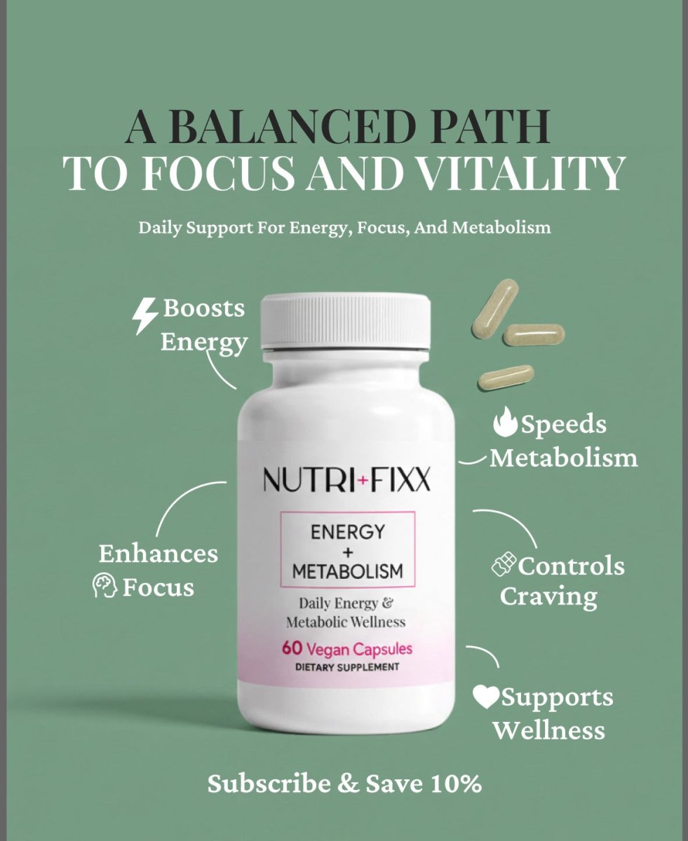 Energy + Metabolism - Nutri Fixx