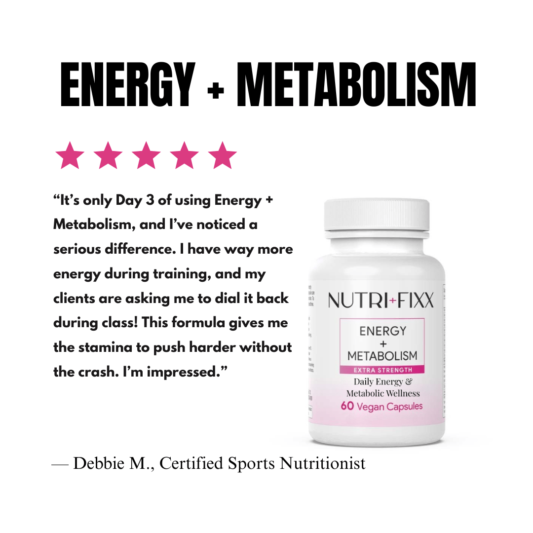 Energy + Metabolism XS - The Nutri Fixx
