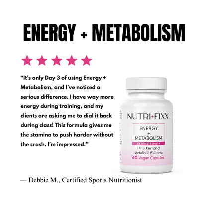 Energy + Metabolism XS - The Nutri Fixx
