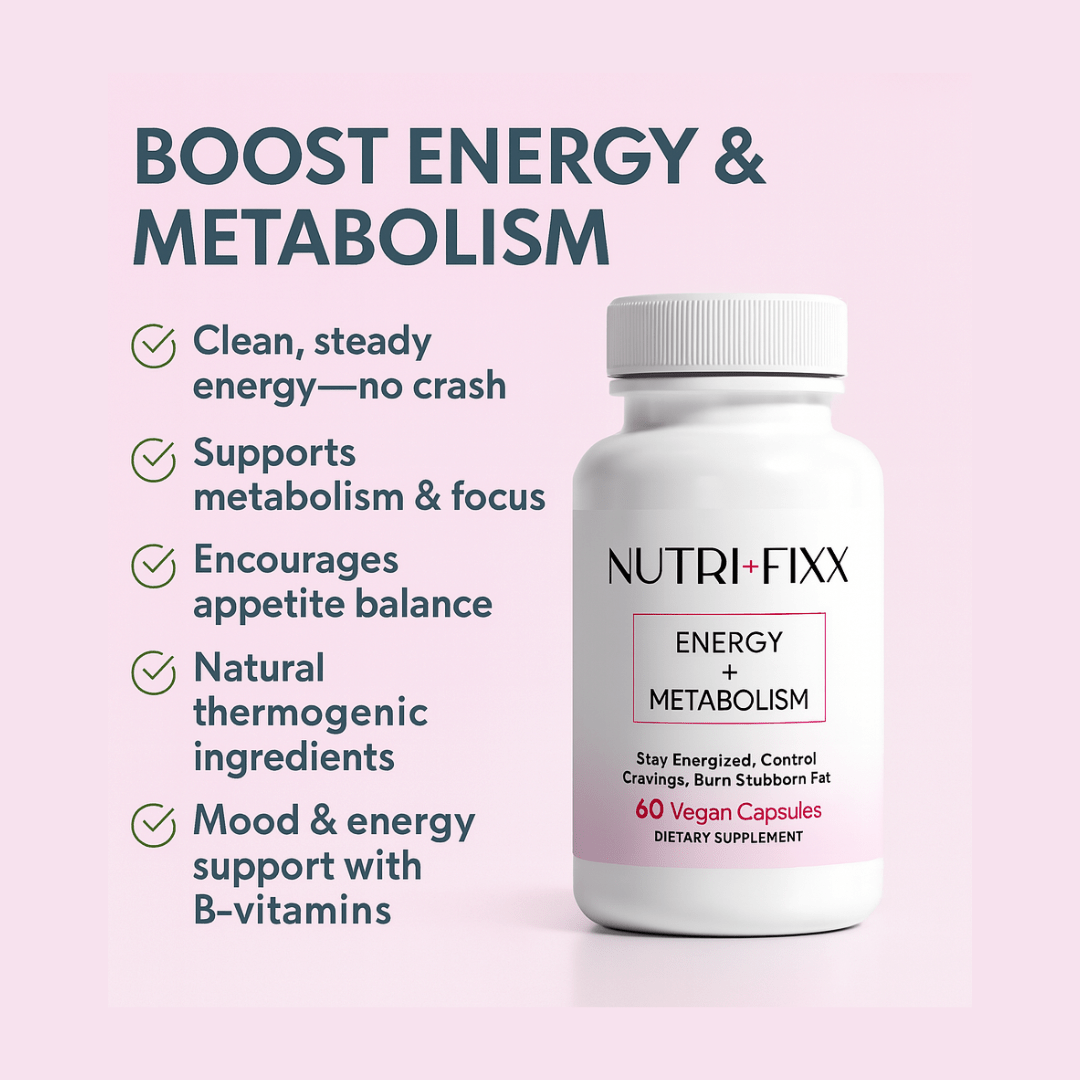 Energy + Metabolism Extra Strength - The Nutri Fixx Group