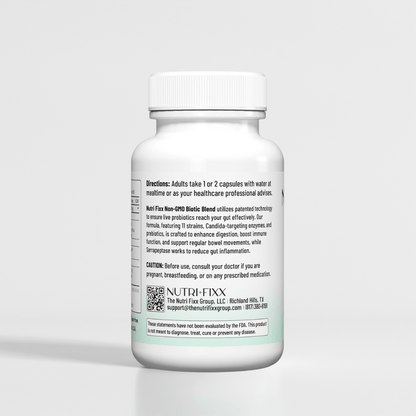 Nutri Fixx Probiotic + Prebiotic - The Nutri Fixx Group