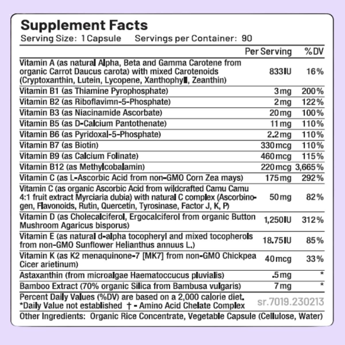 Advanced Multivitamin - Nutri Fixx