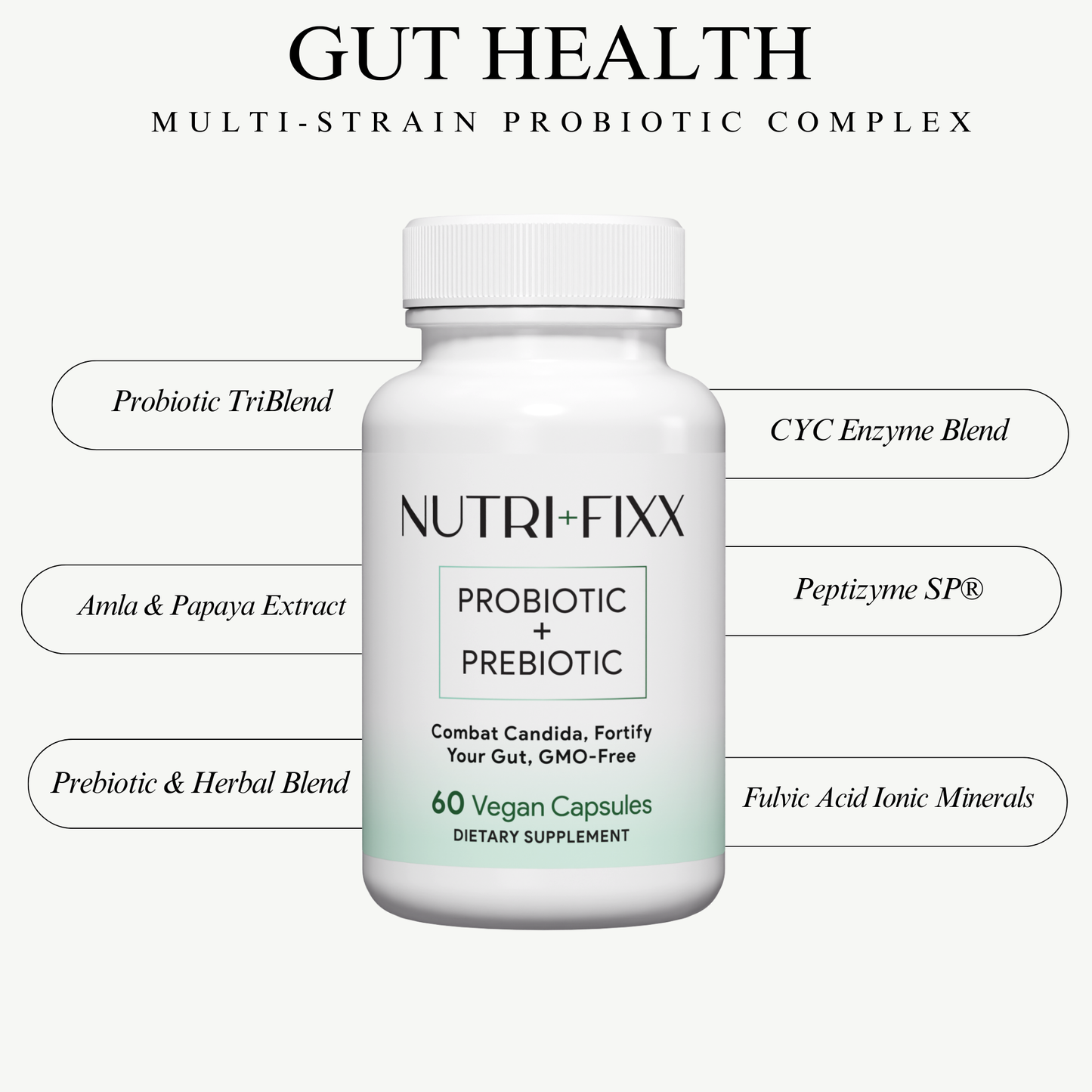 Nutri Fixx Probiotic + Prebiotic