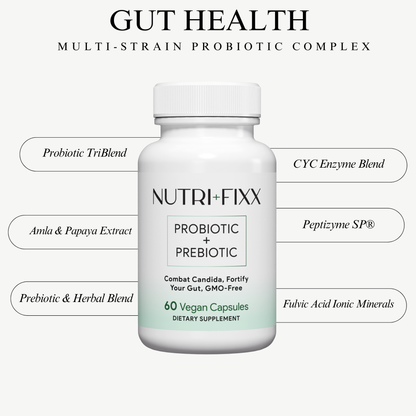 Nutri Fixx Probiotic + Prebiotic