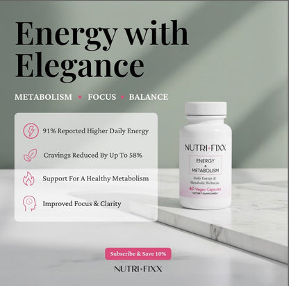 Energy + Metabolism - Nutri Fixx